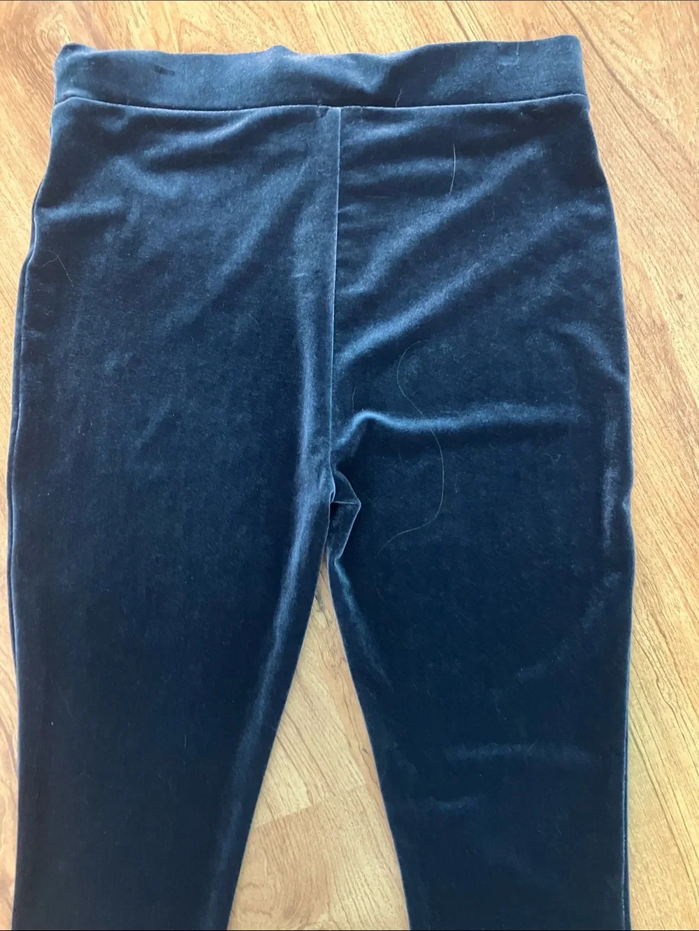 J. Crew Navy Velvet Leggings small